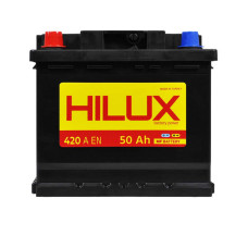Автомобільний акумулятор HILUX Black 50Ah 420A L+ (лівий +) L1