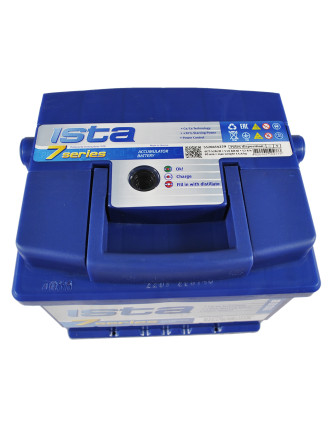 Автомобільний акумулятор ISTA 7 Series (L2B) 52Ah 510A R+ h=175