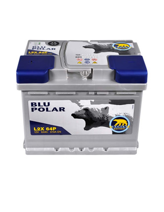 Автомобільний акумулятор BAREN Blu polar 64Аh 610А L+ (лівий +) L2