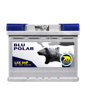 Автомобільний акумулятор BAREN Blu polar 64Аh 610А L+ (лівий +) L2