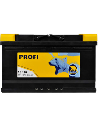 Автомобільний акумулятор BAREN Profi 110Аh 950А R+ (правий +)