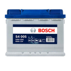 Автомобільний акумулятор BOSCH 60Ah 540A R+ (правий +) L2 (S40 050)