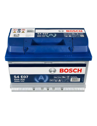 Автомобільний акумулятор BOSCH EFB 65Ah 650A R+ (правий +) LB3 (S4E 070) h=175