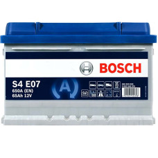 Автомобільний акумулятор BOSCH EFB 65Ah 650A R+ (правий +) LB3 (S4E 070) h=175