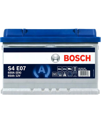 Автомобільний акумулятор BOSCH EFB 65Ah 650A R+ (правий +) LB3 (S4E 070) h=175