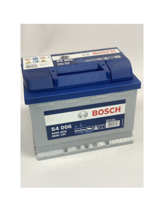 Автомобільний акумулятор BOSCH 60Ah 540A R+ (правий +) L2 (S40 050)