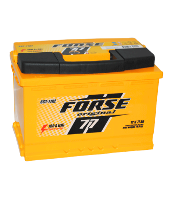 Автомобільний акумулятор FORSE 77Ah 760A R+ (правий +)