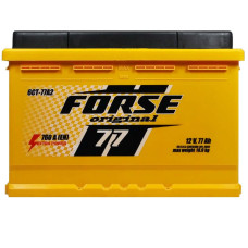 Автомобільний акумулятор FORSE 77Ah 760A R+ (правий +)