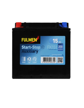 Допоміжний акумулятор FULMEN Start-Stop 15Ah 200A L+ (лівий +) FK151
