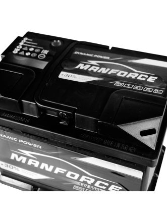 Автомобільний акумулятор MANFORСE 60Ah 600A L+ (лівий +) MF L2
