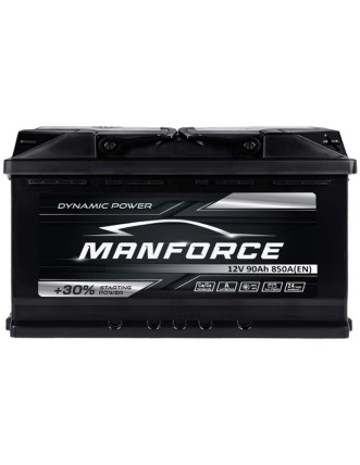 Автомобільний акумулятор MANFORСE 90Ah 850A R+ (правий +) MF L4B