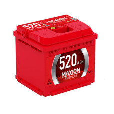 Автомобільний акумулятор MAXION Premium 50 Аh 520A L+ (лівий +)