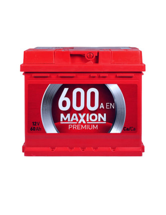 Автомобільний акумулятор MAXION Premium 60Аh 600A L+ (лівий +) TR L2