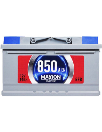 Автомобільний акумулятор MAXION EFB 90Ah 850A R+ (правий +) MF LB4