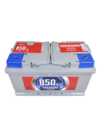 Автомобільний акумулятор MAXION EFB 90Ah 850A R+ (правий +) MF LB4