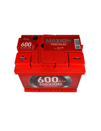 Автомобільний акумулятор MAXION Premium 60Аh 600A L+ (лівий +) TR L2