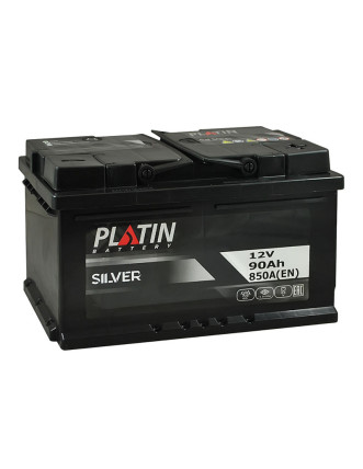 Автомобільний акумулятор PLATIN Silver 90Ah 850A R+ (правий +) MF