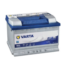 Автомобільний акумулятор VARTA Blue Dynamic EFB 70Ah 760A R+ (правий +) N70