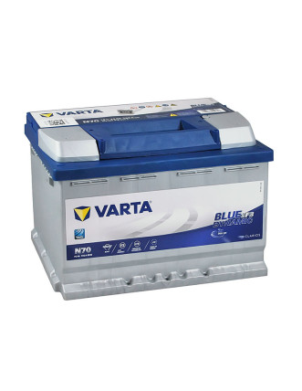 Автомобільний акумулятор VARTA Blue Dynamic EFB 70Ah 760A R+ (правий +) N70
