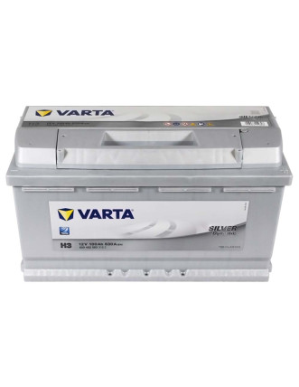 Автомобільний акумулятор VARTA Silver Dynamic 100Ah 830A R+ (правий +) H3