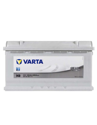 Автомобільний акумулятор VARTA Silver Dynamic 100Ah 830A R+ (правий +) H3