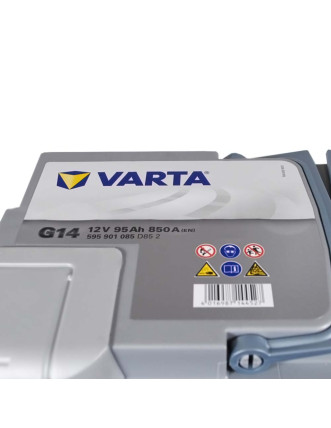 Автомобільний акумулятор VARTA Silver Dynamic AGM 95Ah 850А R+ (правий +) G14