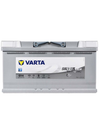 Автомобільний акумулятор VARTA Silver Dynamic AGM 95Ah 850А R+ (правий +) G14