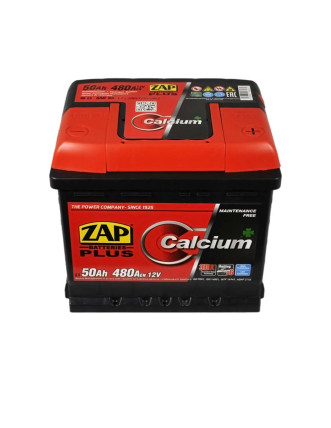 Автомобільний акумулятор ZAP Plus 50Ah 480A R+ (правий +) L1 (550 95)