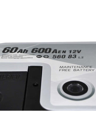 Автомобільний акумулятор ZAP Silver 60Ah 600A R+ (правий +) L2 (560 85)