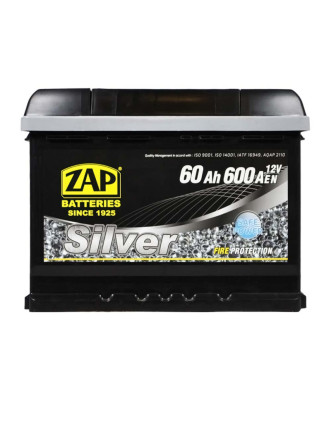 Автомобільний акумулятор ZAP Silver 60Ah 600A R+ (правий +) L2 (560 85)