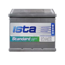Автомобільний акумулятор ISTA Standard 50Аh 420А R+ (правий +) L2