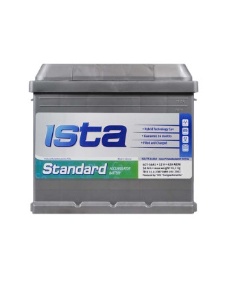 Автомобільний акумулятор ISTA Standard 50Аh 420А R+ (правий +) L2