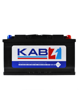 Автомобільний акумулятор KAB Blue SMF (L5) 100Ah 830A R+