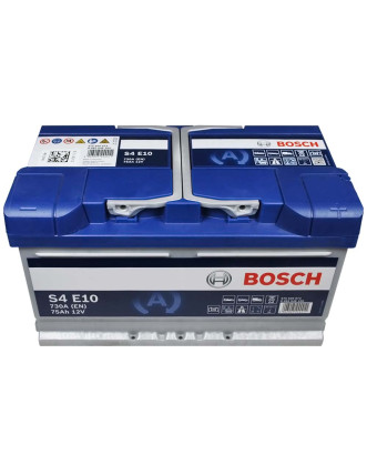 Автомобільний акумулятор BOSCH EFB 75Ah 730A R+ (правий +) LB4 (S4E 100) h=175