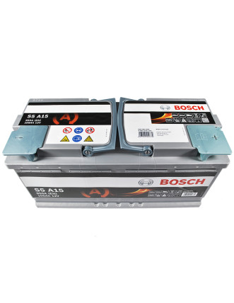 Автомобільний акумулятор BOSCH AGM (S5A 150) (L6) 105Ah 950A R+