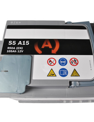 Автомобільний акумулятор BOSCH AGM (S5A 150) (L6) 105Ah 950A R+