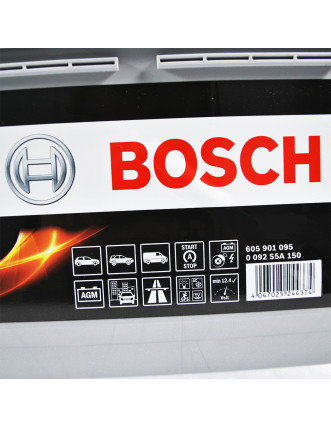 Автомобільний акумулятор BOSCH AGM (S5A 150) (L6) 105Ah 950A R+