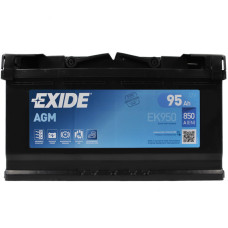 Автомобільний акумулятор EXIDE (EK950) Start-Stop AGM 95Аh 850A R+