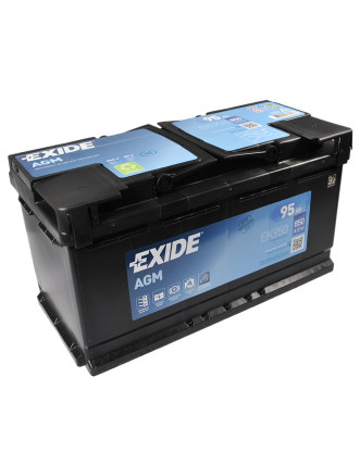 Автомобільний акумулятор EXIDE (EK950) Start-Stop AGM 95Аh 850A R+