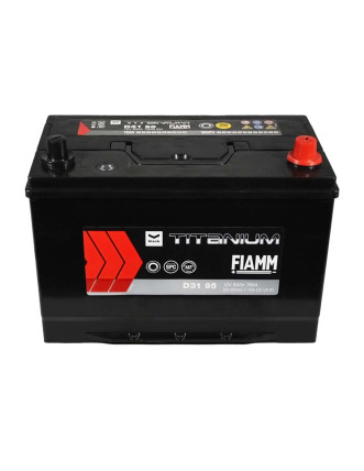 Автомобільний акумулятор FIAMM Titanium Black Asia 95Аh 760А R+ (правий +) D31