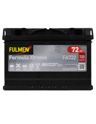 Автомобільний акумулятор FULMEN (FA722) Formula Xtreme (LB3) 72Ah 720A R+ h=175