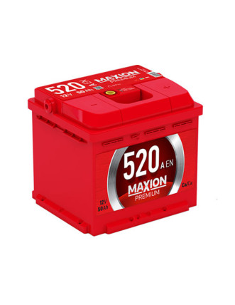 Автомобільний акумулятор MAXION Premium 50 Аh 520A R+ (правий +)
