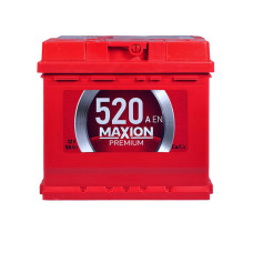 Автомобільний акумулятор MAXION Premium 50Аh 520A R+ (правий +) TR L1