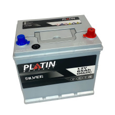 Автомобільний акумулятор PLATIN Silver Asia 65Ah 650A R+ (правий +) нижня клемма SMF D23