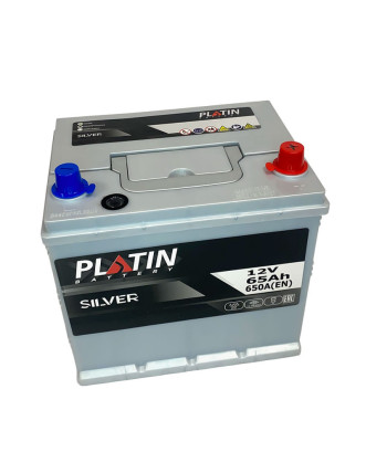 Автомобільний акумулятор PLATIN Silver Asia 65Ah 650A R+ (правий +) нижня клемма SMF D23