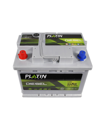 Автомобільний акумулятор PLATIN Silver Diesel 68Ah 640A L+ (лівий +) MF L2