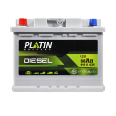Автомобільний акумулятор PLATIN Silver Diesel 68Ah 640A L+ (лівий +) MF L2