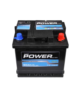 Автомобільний акумулятор POWER Black 50Аh 420A R+ (правий +) L1 MF