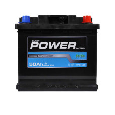 Автомобільний акумулятор POWER Black 50Аh 420A R+ (правий +) L1 MF