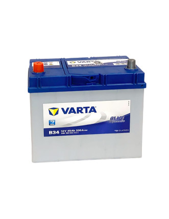 Автомобільний акумулятор VARTA Blue Dynamic Asia 45Ah 330А L+ (лівий +) B34